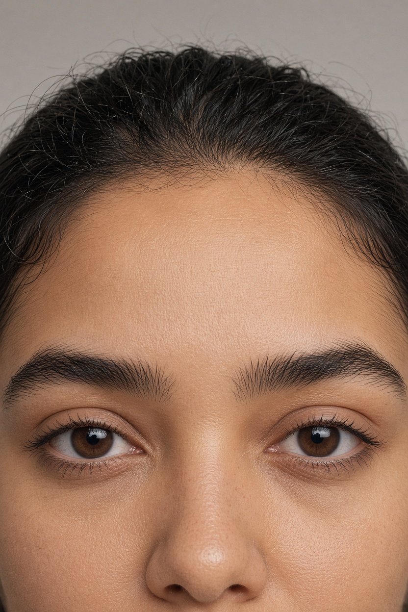 A natural full brow